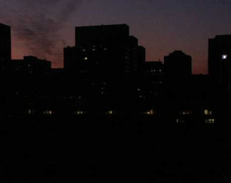 Dark out city in Nigeria