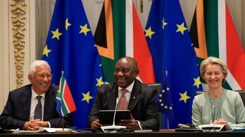 European Union and South African leaders