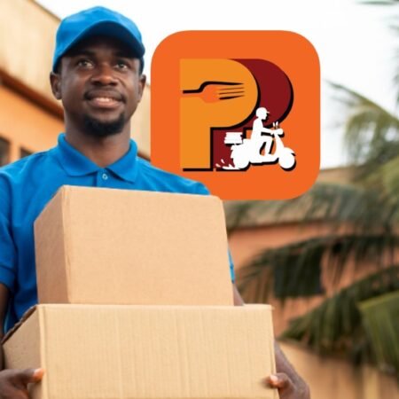 Man delivering packages