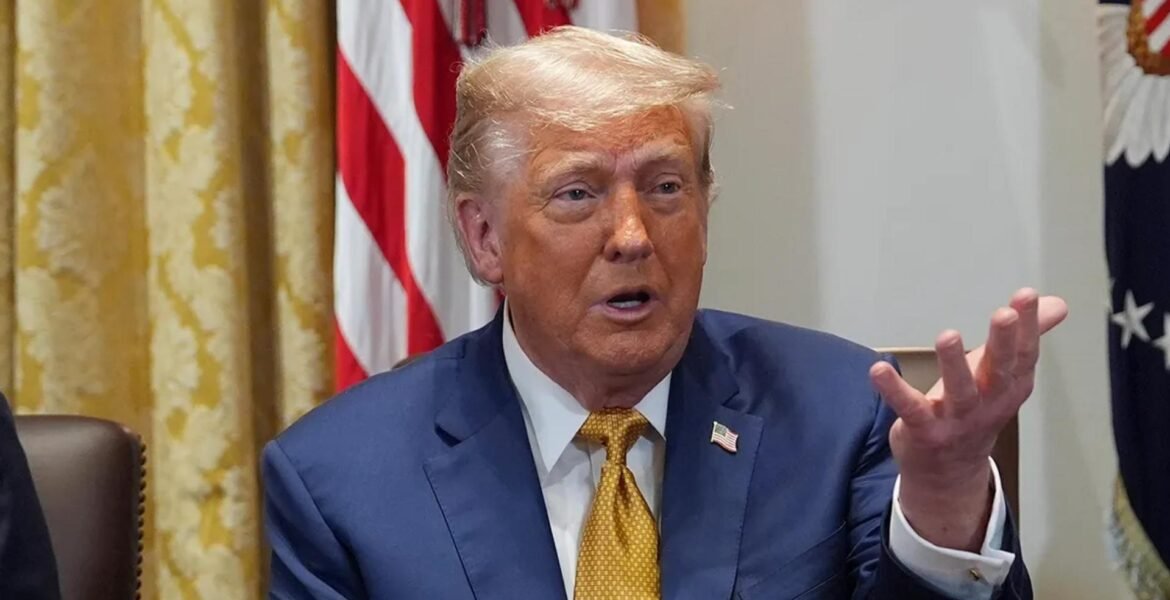 President Donald J.Trump in the white house