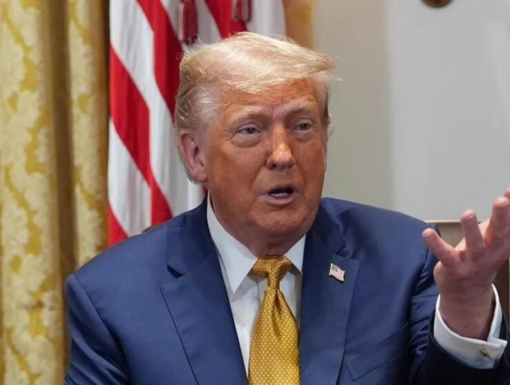 President Donald J.Trump in the white house