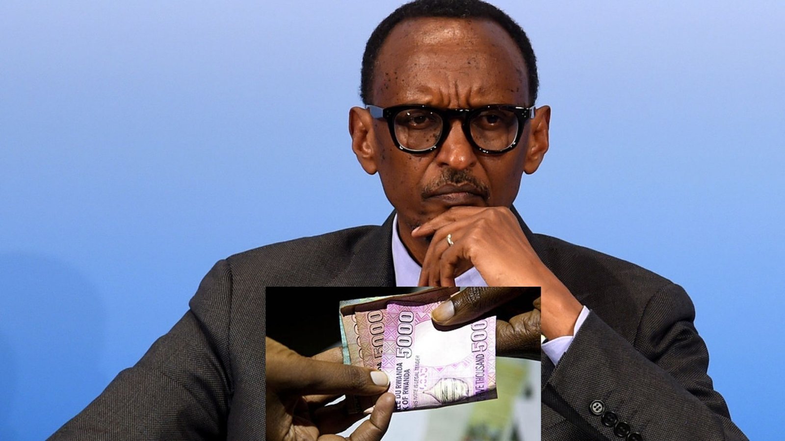 Rwandian President Paul Kagame